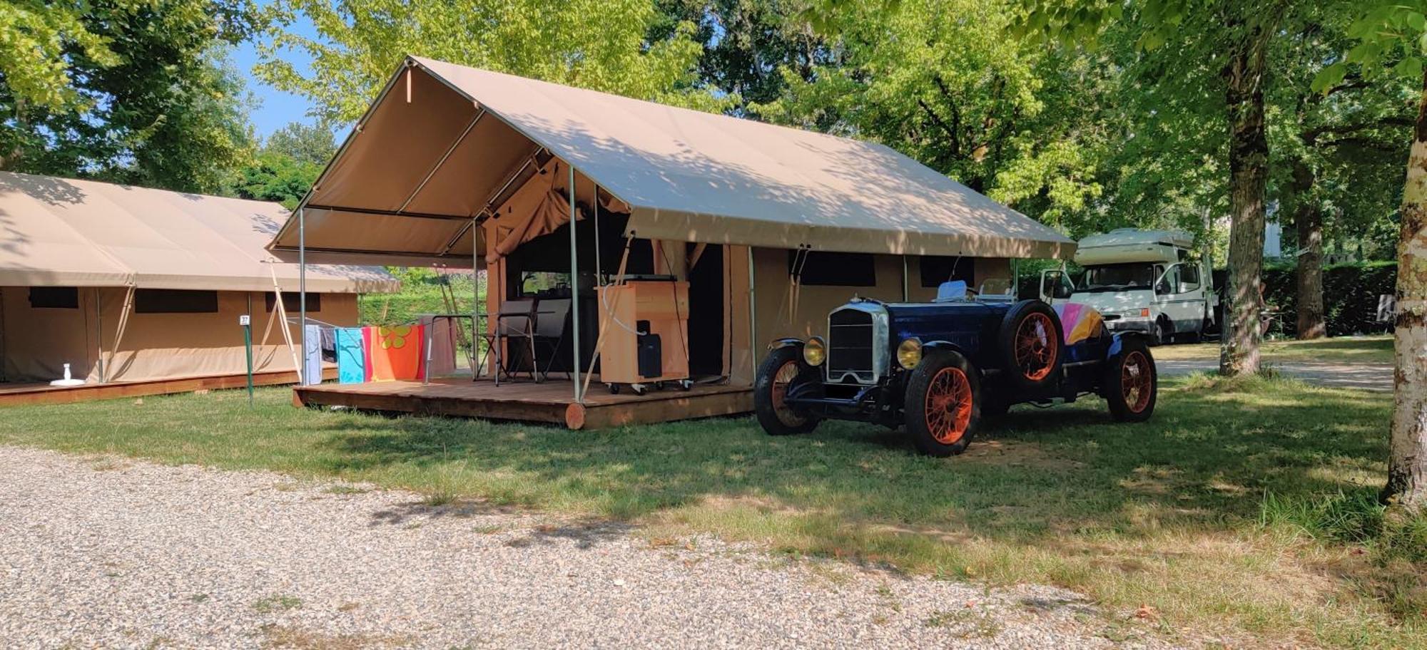 Camping Onlycamp L'Argente Condom Esterno foto